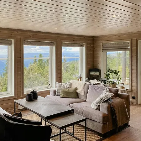 Mountain With Stunning Views In Aurdalsasen *