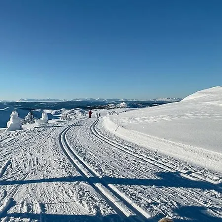 Mountain With Stunning Views In Aurdalsasen *