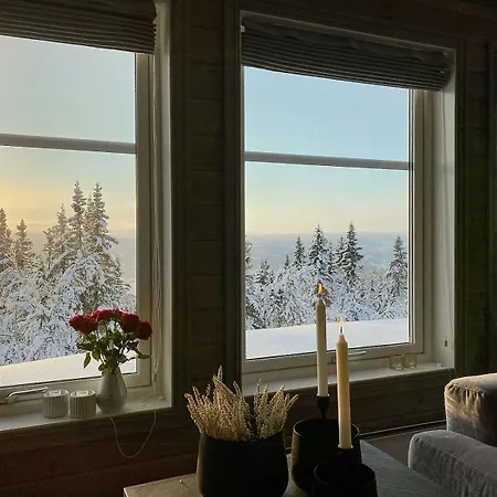 Mountain With Stunning Views In Aurdalsasen 度假居 Aurdal